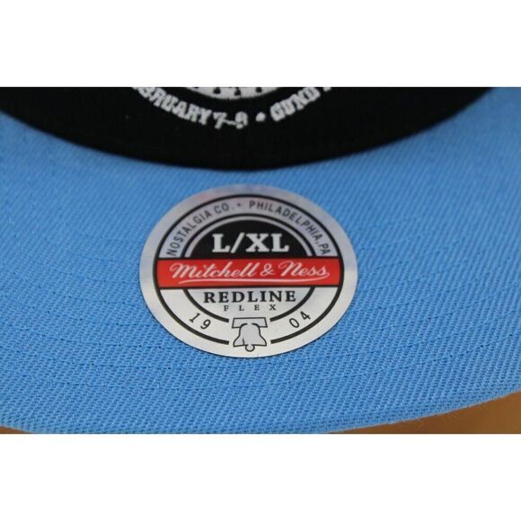 Mitchell & Ness Men's Black Cleveland All Star Baseball Cap Size 7 3/8 Flat Bill - Picture 3 of 10